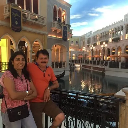 Indian travellers on USA group tour