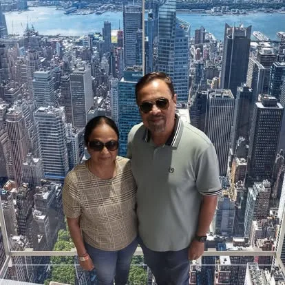 Indian travellers at San Francisco on USA tour