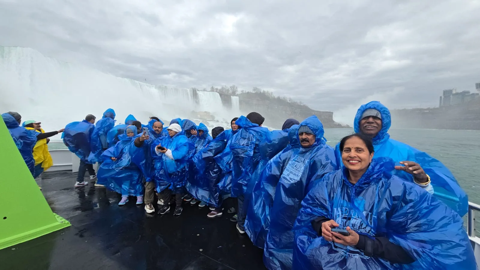 Indian travellers on USA group tour