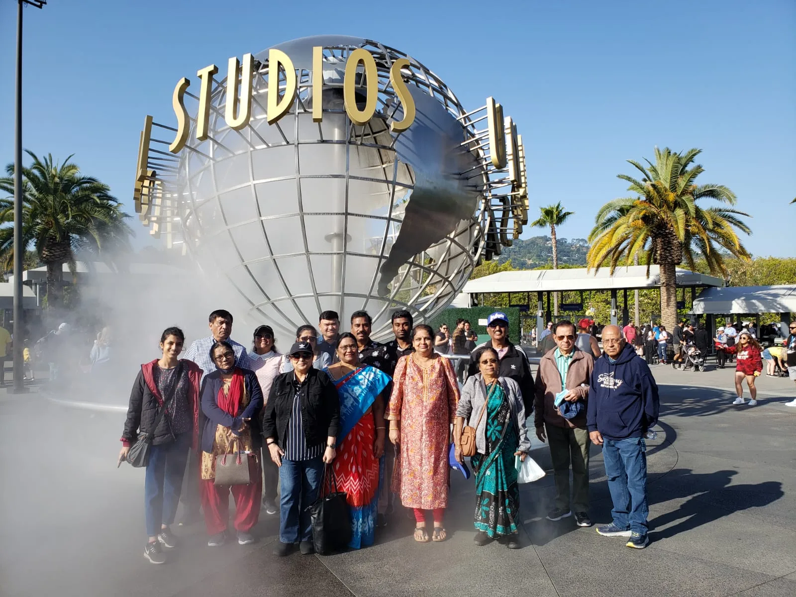 Indian travellers on Canada sightseeing tour