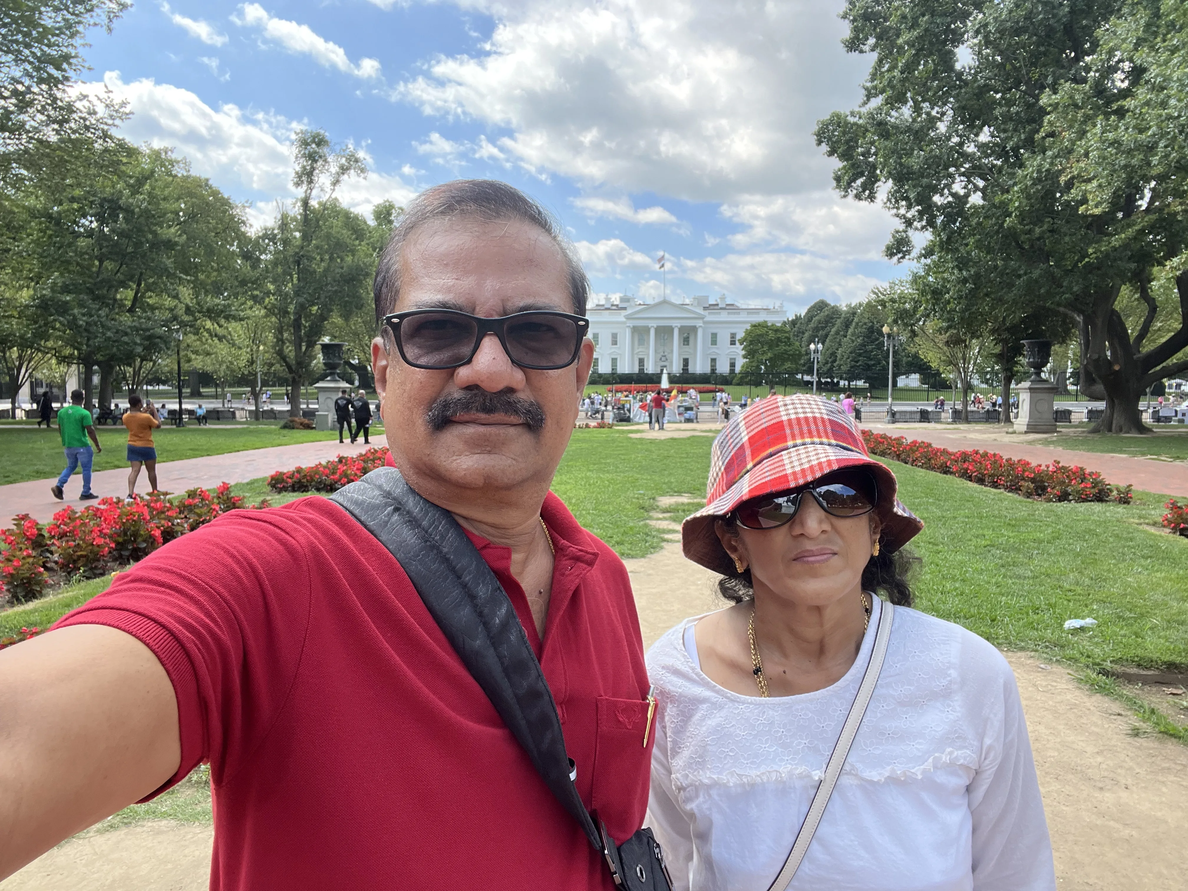 Indian travellers during USA and Canada tour